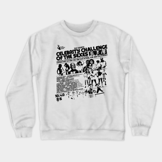 Celebrity Challenge Of the Sexes Crewneck Sweatshirt by neng